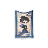 Moonlit Reunion (2025) x PINPIN Planet Official Merch - Xu Kai (Mei Zhuyu) / Tian Xiwei (Wu Zhen) Fleece Blanket (Preorder)