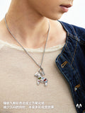 [In stock] Hou Minghao Shenzhen Concert Same Style Item - BABAMA Good Things Series Horse Pendant Necklace