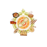 Yummy Yummy Yummy (2025) Official Merch - Illuminated Signboard Model / 'What to Eat' Spinwheel