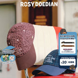 [In Stock] ROSYDOEDIAN Patchwork Letter Embroidery Baseball Cap (Retro Style)
