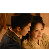 [Preorder 120 days] Where the Mask Ends (2026) Official Merch - Tian Xiwei (Wei Rao / Jun Dai) / Yan An (Lu Zhuo) Drama Stills Couple Liquid Glitter Magnet / Mouse Pad