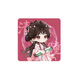 Sword and Beloved Official Merch - Cheng Yi (Wang Quan Fugui) / Li Yi Tong (Qing Tong) Character Q Version Magnet (preorder)