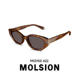 [In stock] Zhang Linghe x Molsion Night Cat Series Sunglasses MS3155 + Merch Gift Set