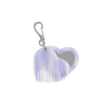 [In stock] Hou Minghao x PLUG-IN PET 'NO OFF DAYS FOR PET DAYS' Galaxy Purple Heart Mirror Comb Pendant + Post Card Benefit