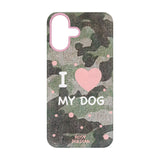 [In Stock] Zhao Lusi Design Brand ROSYDOEDIAN - 'I Love My Dog' Phone Case (Compatible with iPhone 15/16/17)