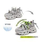 [In stock] Hou Minghao x Teenmix Butterfly Dance Chunky Dad Sneakers | Breathable Mesh Platform Casual Sports Shoes [+limited HMH benefits]