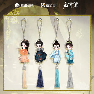 Blossom (2024) Merch - Meng Zi Yi / Li Yun Rui Character Acrylic Keychain