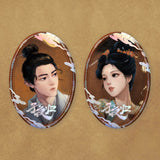 Moonlit Reunion (2025) Official Merch - Xu Kai (Mei Zhuyu) / Tian Xiwei (Wu Zhen) Character Badge - CPOP UNIVERSE Chinese Drama Merch Store