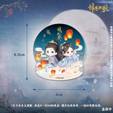 Legend of the Female General (2025) x WUSTYLE Official Merch - Cheng Lei (Xiao Jue) / Zhou Ye (He Yan) Couple Rocking Standee (Preorder)