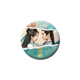 Fight for Love (2025) Official Merch - Ryan Ding Yuxi (Wei Yun) / Victoria Song (Chu Yu) Couple Badge (preorder)