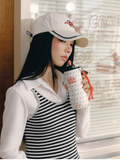 [In Stock] ROSYDOEDIAN Letter Embroidery Baseball Cap - Street Style