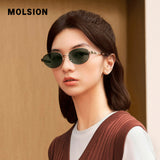 [In stock] Zhang Linghe x Molsion Moonlight Mirror Series Sunglasses MS7172 + Merch Gift Set