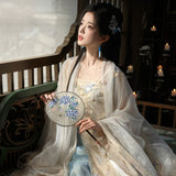 [Preorder 45 days] Veil of Shadows (2026) x SHI SAN YU Official Merch - Chen Duling (Wu Wangyan) Pale Blue Hanfu Set