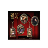 [Preorder 45 days] Overdo (2026) x Tencent - Zhang Linghe (Murong Qing Yi) / Wang Churan (Ren Susu) Drama Stills Metallic Pendant Set