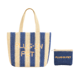 [In stock] Hou Minghao x PLUG-IN PET Vacation Series Outdoor Woven Bag + Photo Card & Post Card Benefit