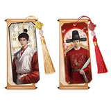 [Preorder 30 days] The Road to Splendor (2026) Official Merch - Ding Yuxi (Zhao Ling) / Deng Enxi (Fu Tingyun) Character Illustrated Post Card / Tassel Bookmark Set