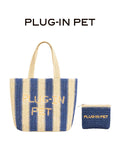 [In stock] Hou Minghao x PLUG-IN PET Vacation Series Outdoor Woven Bag + Photo Card & Post Card Benefit