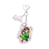 [PREORDER 60 days] Shine on Me (2025) x PINPIN PLANET Official Merch - Zhao Jin Mai / Song Wei Long Character Pendant Keychains