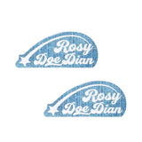 [In Stock] Zhao Lusi Design Brand ROSYDOEDIAN - 'Clip it Up' Series Logo Hair Clip