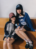 [In Stock] ROSYDOEDIAN Patchwork Letter Embroidery Baseball Cap (Retro Style)