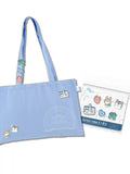 The Heart Season 2 (2026) x WUSTYLE Official Merch - Woven Patch Canvas Tote Bag