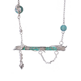 Whispers of Fate x KOOCI Official Merch - Luo Yunxi (Tang Lici) Fox Dragon Flute Necklace (Limited)