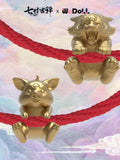 [Preorder 60 days] Love You Seven Times x WUDOLL Official Merch - Ding Yuxi (Chu Kong) / Yang Chaoyue (Xiang Yun) 925 Silver Rope Tiger / Pig Charm Bracelet - CPOP UNIVERSE Chinese Drama Merch Store
