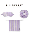[In stock] Hou Minghao x PLUG-IN PET Vacation Series Sleep Mask & Scrunchie Two-Piece Set + Post Card Benefit