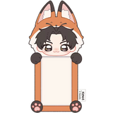 [Preorder 60 days] The Road to Splendor (2026) Official Merch - Ding Yuxi (Zhao Ling) Fox Dumpling Plush Pendant / Plush Cardholder