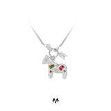 [In stock] Hou Minghao Shenzhen Concert Same Style Item - BABAMA Good Things Series Horse Pendant Necklace