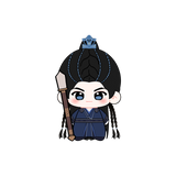 Fight for Love (2025) Official Merch - Ryan Ding Yuxi (Wei Yun) Character Blue Robes Plush Doll 10 cm (preorder)