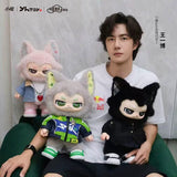 [Limited Edition] Wang Yibo x HERE - AOO/Xiao Ao "Exception to the Rule / I am a rule breaker" Series PLUS 47 cm Large Plush Figure + Exclusive Wang Yibo Photo Card & Display Card Brick