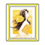 The Tale of Rose Merch - Huang Yi Mei Blooming Beauty Acrylic Ticket Stubs / Bookmarks / Magnets [Tencent Official]
