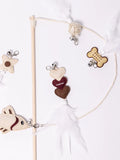 [In stock] Hou Minghao x PLUG-IN PET Wooden Wand Cat Teaser Wand Set + Photo Card & Post Card Benefit