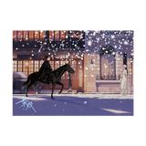 [Preorder 45 days] Love between Lines Official Merch - Chen Xingxu (Xiao Zhiyu)/ Lu Yuxiao (Hu Xiu) [Snowflake Famous Scene] Liquid Flowing Sand Acrylic Magnet