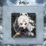 Sword and Beloved Official Merch - Cheng Yi (Wang Quan Fugui) / Li Yi Tong (Qing Tong) Character Q Version Magnet (preorder)