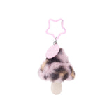 [In Stock] Zhao Lusi Design Brand ROSYDOEDIAN - momo Fluffy Mushroom Plush Keychain Bag Charm