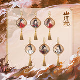 Fight for Love (2025) Official Merch - Ryan Ding Yuxi (Wei Yun) / Victoria Song (Chu Yu) Character Tassel Keychain (preorder)