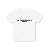 [PREORDER 60 days] Zhan Xuan x QQ Music Official Merch - SEE YOU ON SUNDAY 3PM T-shirt [+photo card benefit]