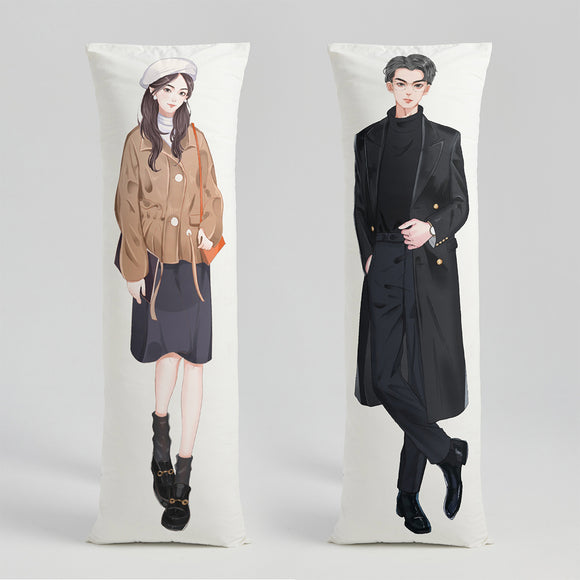 Only For Love (2023) Merch - Dylan Wang (Shi Yan) and Bai Lu (Zheng Shu Yi) Life-sized Body Pillow [Official]