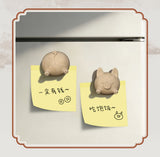 Pursuit of Jade (2026) MOONRAY x iQIYI Official Merch -  Piglet Head/Bottom Wooden Display Magnet - CPOP UNIVERSE Chinese Drama Merch Store