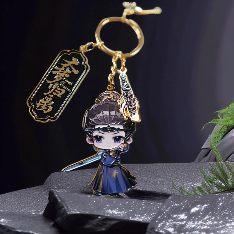 アクセサリー mofumoku. Fangs of Fortune (2024) Merch - Character Metallic Keychain