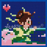 Love Game in Eastern Fantasy (2024) Merch - Toy Brick Assembly Pixel Art Poster [Official]