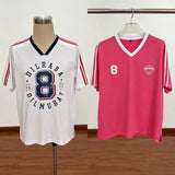 [Preorder 30 days] Kung Fu Soccer (2026) Dilraba Dilmurat Official Fan Club Fan Support Merch - Dilireba (Yu Long) Emei Team No. 8 Soccer Jersey Set