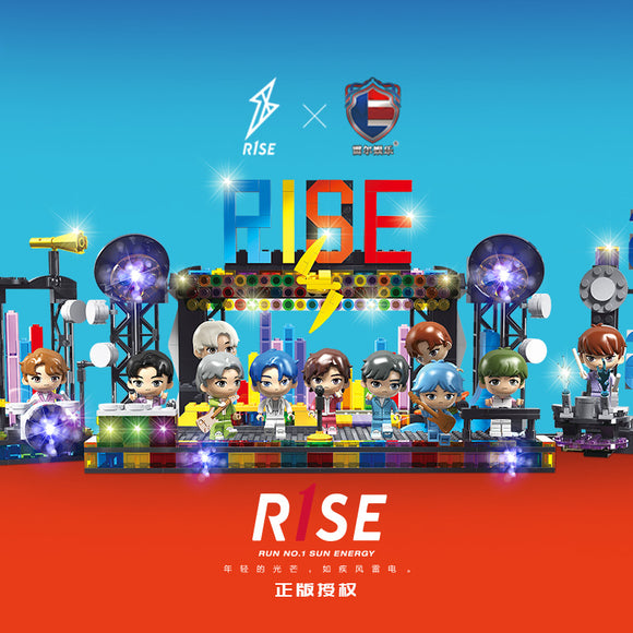 R1SE Merch - R1SE X LEIER BLOCKS Graduation Stage Toy Bricks Figurine Set [OFFICIAL] - CPOP UNIVERSE Chinese Drama Merch Store