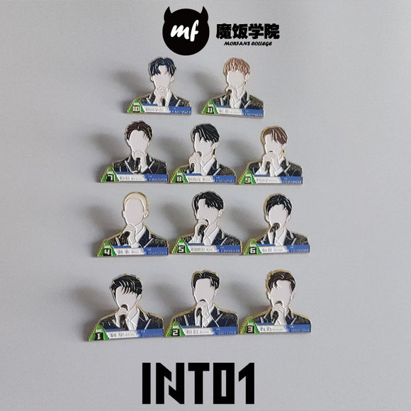 INTO1 Merch - Produce Camp 2021 Member Pin Badge - CPOP UNIVERSE Chinese Drama Merch Store